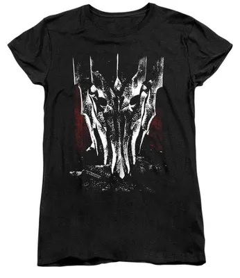 Produktbild von Lord Of The Rings - T-Shirt für Damen, Anliegend TV40884 (L) (Schwarz)