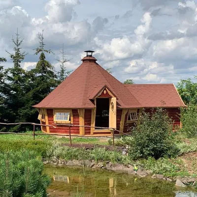 Immagine prodotto di Capanna per barbecue, capanna in legno, casetta per barbecue, grillkota, capanna per barbecue con focolare, casetta da giardino