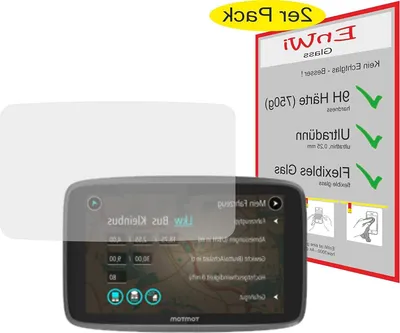 Productafbeelding van Displaybescherming - Screenprotector Glasfolie - Navigatie Beschermen - Extreem Hard 9H - 2 Stuks - Helder