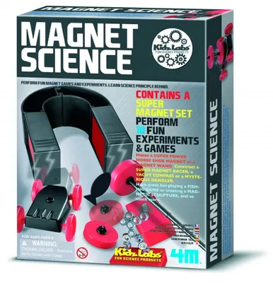 Immagine prodotto di Set di magneti per esperimenti Great Gizmos 4M Kidz Labs (versione inglese)