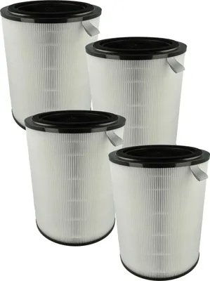 Produktbild von vhbw 4x Luftilter kompatibel mit Philips 2000, AC2939, AC2958, AC2959, AC29XX, 2000i, AC2936 Luftreiniger - Kombifilter Vorfilter + HEPA + Aktivkohle