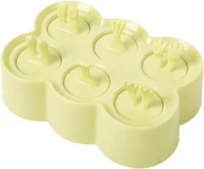 Produktbild von Eiscremeform, schöne Popsicle-Form, wiederverwendbare DIY-Sorbet-Eisstäbchen (zufällige Farbe)