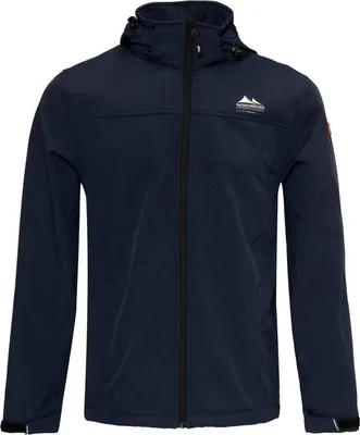 Immagine prodotto di Nordberg KJELD - Giacca estiva softshell da uomo - Blu navy scuro/blu scuro melange - Taglia 3XL