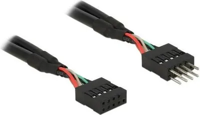 Obrázek produktu pro DELOCK USB Verl. Pinheader 10Pin -> 10Pin St/Bu 0.50m