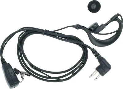 Produktbild von vhbw Headset kompatibel mit Motorola GP88, GP300, GP73, GP600, GP68, CP040 Funkgerät - schwarz