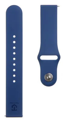 Immagine prodotto di Cinturino in silicone 20 mm, blu - tattico