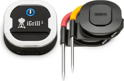 Image de Weber® Thermomètre à barbecue, thermomètre à viande, Bluetooth iGrill 3, 7205