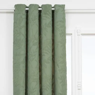 Produktbild von Vorhang "willow" jacquard seladongrün 135x260cm - Atmosphera créateur d'intérieur