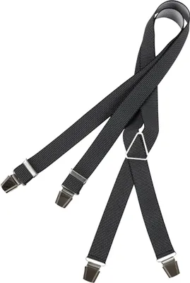 Produktbild von Hosenträger schwarz-weiß gepunktet Lindenmann XXL