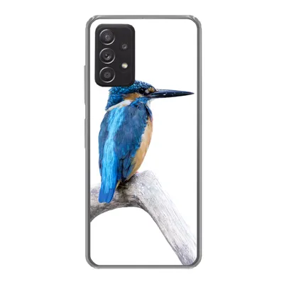 Produktbild von MuchoWow® Handyhülle Schutzhülle Hülle für Samsung Galaxy A53 5G Eisvogel - Zweig - Schnabel Silikon Softcase Handy Hülle - Schutzabdeckung