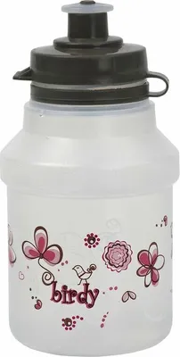 Obrázok produktu pre POLISPORT Fľaša na vodu Birdy s uzáverom Clear 350ml