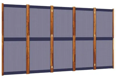 Produktbild von Raumteiler – Sichtschutzwand – Dunkelblau – Freistehend – 350 x 180 cm