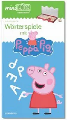 Obrázek produktu pro miniLÜK. Slovní hry pro mateřské školy a předškolní zařízení s prasátkem Peppou