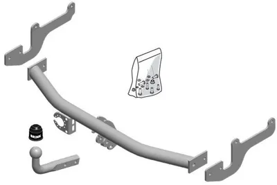 Obrázok produktu pre Ťažné zariadenie Brink 568400 - Renault Clio IV od modelového roku 11/12