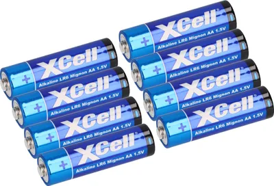Produktbild von 8x XCell 2x 4er Folie AA LR6 Mignon Super Alkaline Batterie