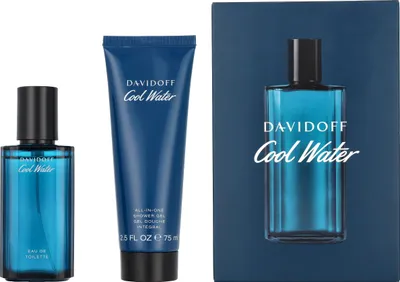 Obrázek produktu pro Davidoff - Dárková sada Cool Water Man EDT 40 ml a sprchový gel Cool Water Man 75 ml 40 ml