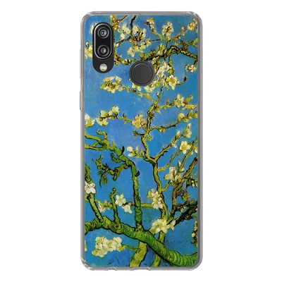 Produktbild von MuchoWow® Handyhülle Schutzhülle Hülle für Huawei P20 Lite (2020) Mandelblüte - Vincent van Gogh Silikon Softcase Handy Hülle - Kartenhalter