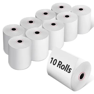 Immagine prodotto di Set di 10 rotoli termici 80mm