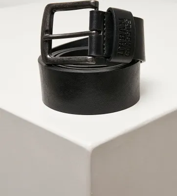 Produktbild von Urban Classics TB4640 | Recycled Imitation Leather Belt S/M bis L/XL - Farbe: Black - Größe: L/XL