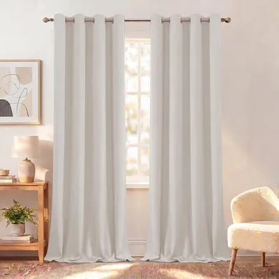 Immagine prodotto di Tende oscuranti per interni - Con passanti - 2 pezzi - Tende termiche per soggiorno e camera da letto