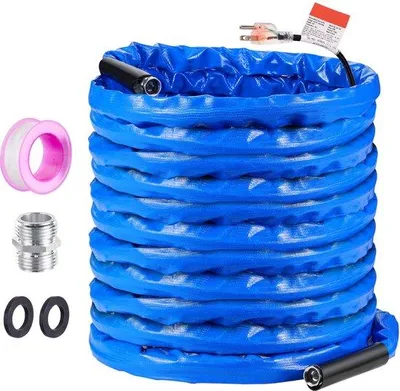 Produktbild von Verwärmte Wasserhose für Zelte, Wetterfest bis -45 °C, selbstregulierend, 5/8 Zoll Innendurchmesser, schneller Anschluss, Blei- und BPA-frei