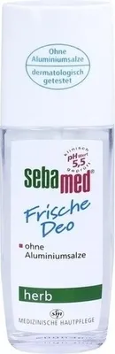 Obrázek produktu pro Dezodorant Sebamed Fresh 75ml - Prodloužená svěžest a ochrana proti vlhkosti a zápachu pro citlivou pokožku.