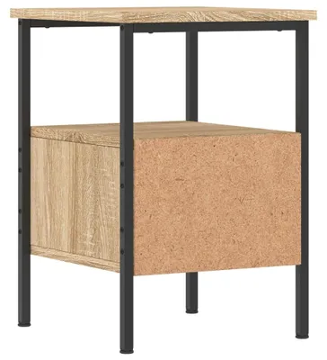 Zdjęcie produktu dla vidaXL Szafka nocna dąb sonoma 34x36x50 cm Materiał drewnopochodny