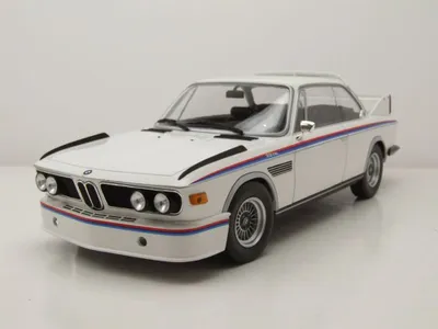 Produktbild von Minichamps 155028136 BMW 3,0 CSL 1973 weiß 1:18