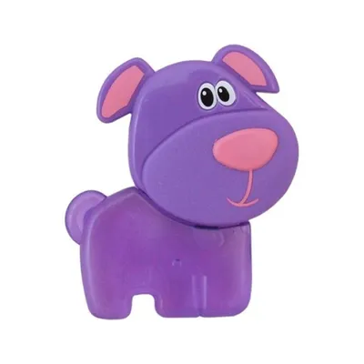 Produktbild von Baby Mix Puppy lila kühlender Beißring