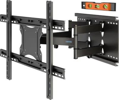 Immagine prodotto di Supporto TV senza fili per televisori LCD/LED da 37-80 pollici, inclinabile, con doppio braccio, portata 65 kg