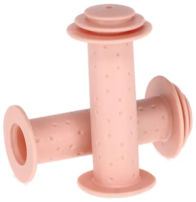 Productafbeelding van Fietsgreep, stuurgreep, kinderfietsgreep, rubberen grip, 2 stuks, 12, 14, 16 inch, roze
