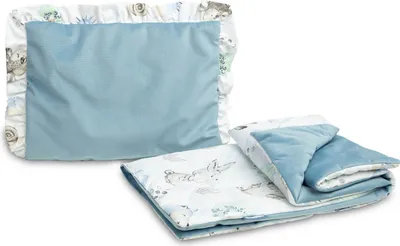 Immagine prodotto di SENSILLO biancheria da letto per passeggino, carrozzina e lettino - blu