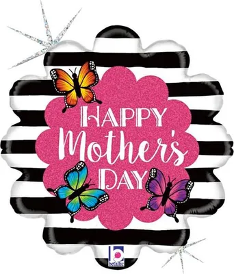 Produktbild von 18"/Ø46cm Folienballon "Happy Mothers Day"