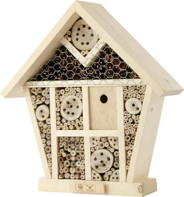 Produktbild von CJ Wildlife Insektenhotel Sinne natur 36,7 x 10,5 x 38 cm