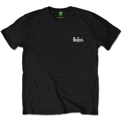 Obrázok produktu pre The Beatles Drop T Logo Black S Tričko