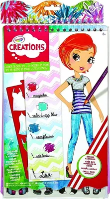 Produktbild von Crayola 04-0476, Aufkleberbuch, 8 Jahr(e), Mehrfarbig