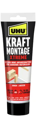 Produktbild von UHU KRAFT Montagekleber XTREME 175 g Tube
