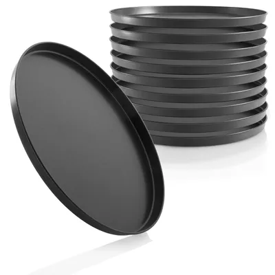 Productafbeelding van Pizzaplaten rond 28 cm, set van 10, antiaanbaklaag