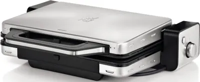 Produktbild von WMF LONO Kontaktgrill 2in1 Kontaktgrill Tisch Elektro 2100W Schwarz - Chrom (0415110011)