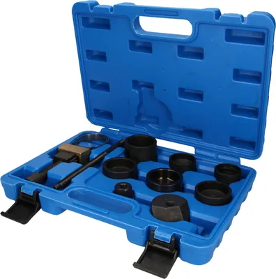 Produktbild von Brilliant Tools Längslenkerbuchsen-Werkzeug-Satz, für Hinterachse BMW, 10-tlg.
