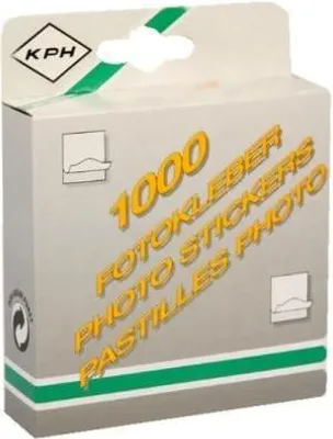 Imagen del producto de KPH - Adhesivos de doble cara para fotos y Hawidky, paquete de 1000 unidades.