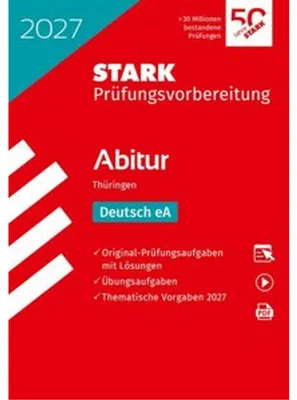 Immagine prodotto di STARK Deutsch - Abitur 2027 Thüringen - Prüfungsvorbereitung