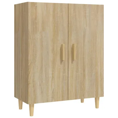Imagen del producto de Aparador de madera contrachapada roble Sonoma 70x34x90 cm