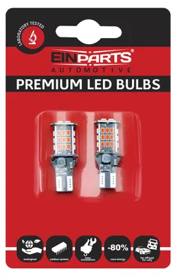 Obrázek produktu pro Einparts Automotive LED žárovky W16W T15 pro Volkswagen, Audi, Seat, 1000–1500 K