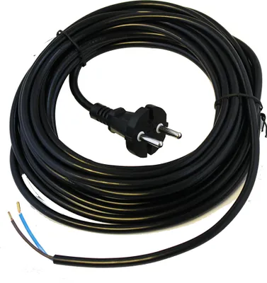 Produktbild von Staubsaugerkabel, Staubsauger Anschlußkabel rollbar, Kabel Netzkabel Ersatzkabel 6 Meter