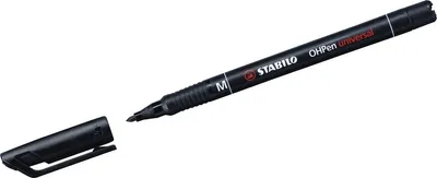 Produktbild von Folienstift - STABILO OHPen universal - permanent medium - 10er Pack - schwarz