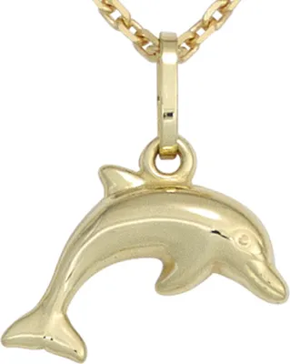 Produktbild von JOBO Kinder Anhänger Delfin 333 Gold Gelbgold