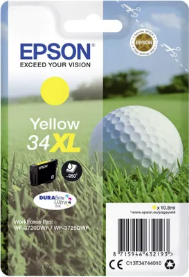 Immagine prodotto di Vassoio Epson n. 34XL - T3474 (giallo)
