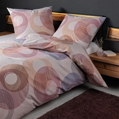 Produktbild von Janine Feinbiber Bettwäsche Davos 65175 beere 140x200 cm + 70x90 cm