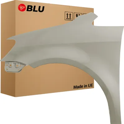 Image de BLU Aile Compatible avec Volkswagen Touran 1T3 LR7L Gauche Silber SilverLeaf | 2010-2015 | Avant | Peint| Prêt à Monter | Acier